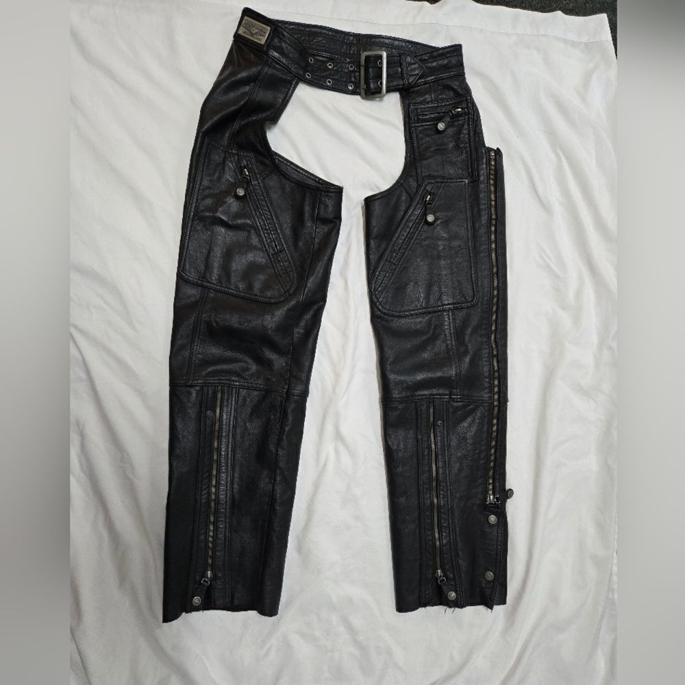 Harley-Davidson Black Leather Pants